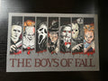The boys of fall Print