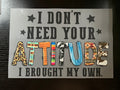 Attitude Print