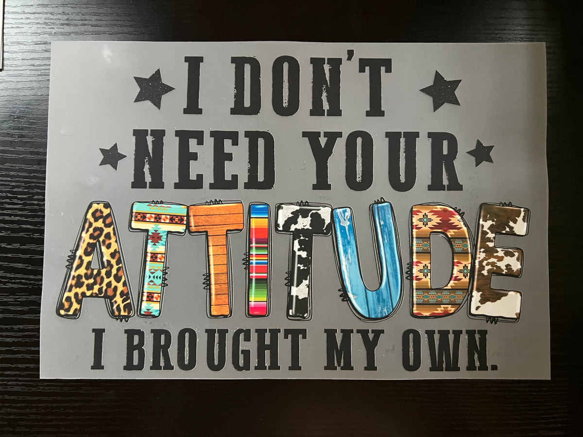 Attitude Print