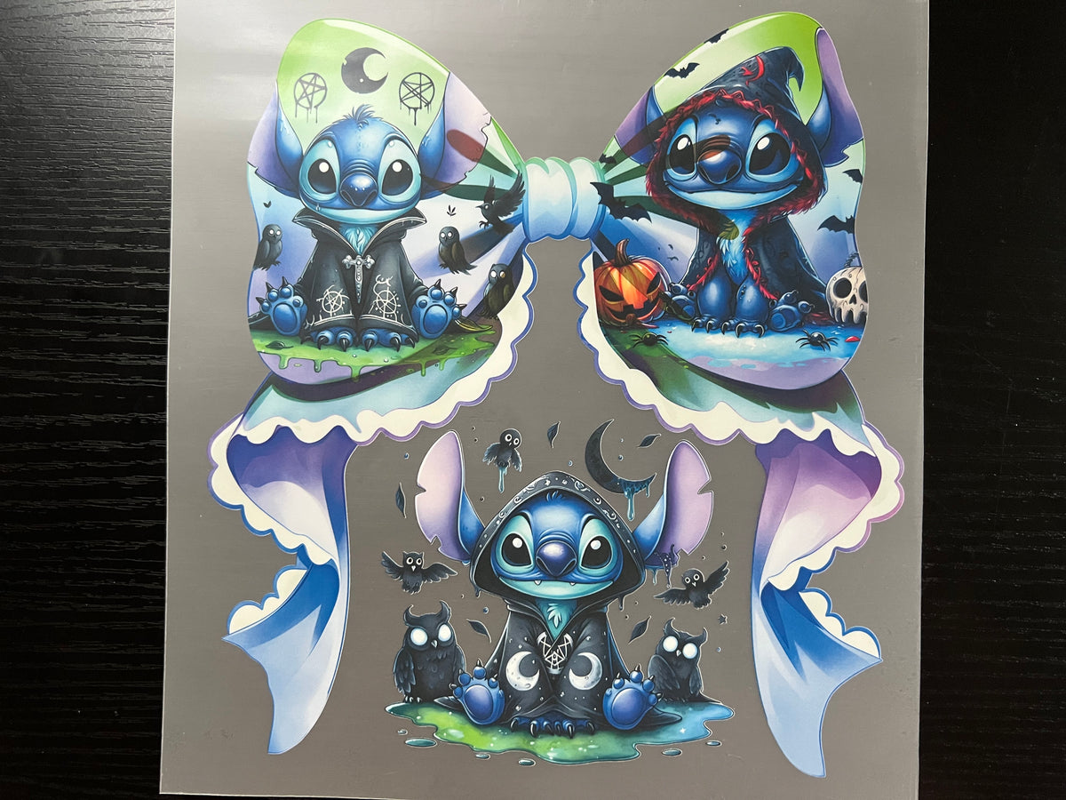 Stitch Bow kid print
