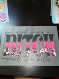 I wish being a… Dtf Print