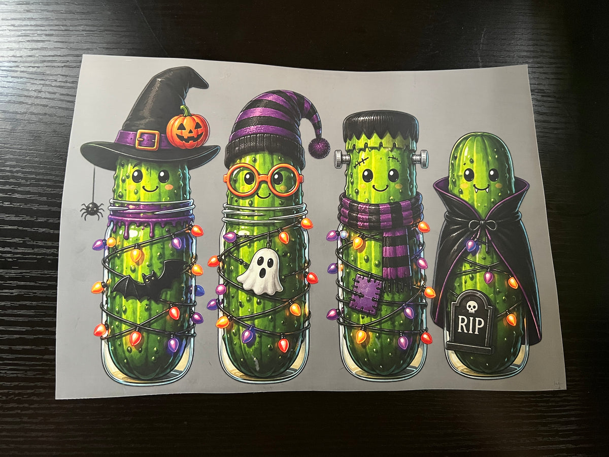 Halloween Pickle Prints