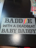Baddie Dtf print