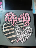 Hearts Dtf Print