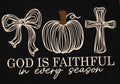 God is faithful DTF print